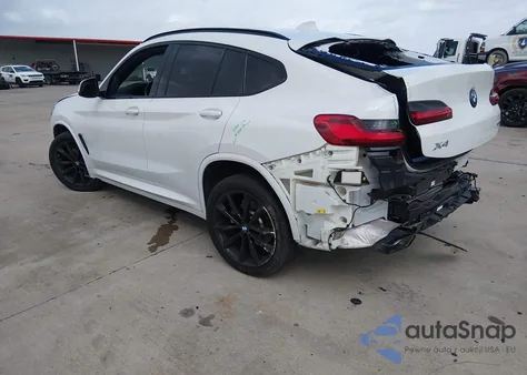 2023 BMW X4 xDrive30I из США, поврежденный, VIN 5UX33DT04P9P79107